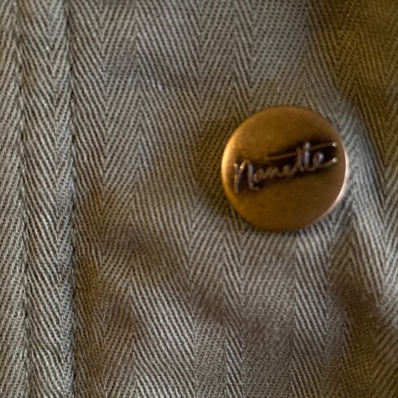 BOHO Nanette Lepore 100% Cotton Lightweight Trench Coat With Embroidered Arms - Picture 11 of 16